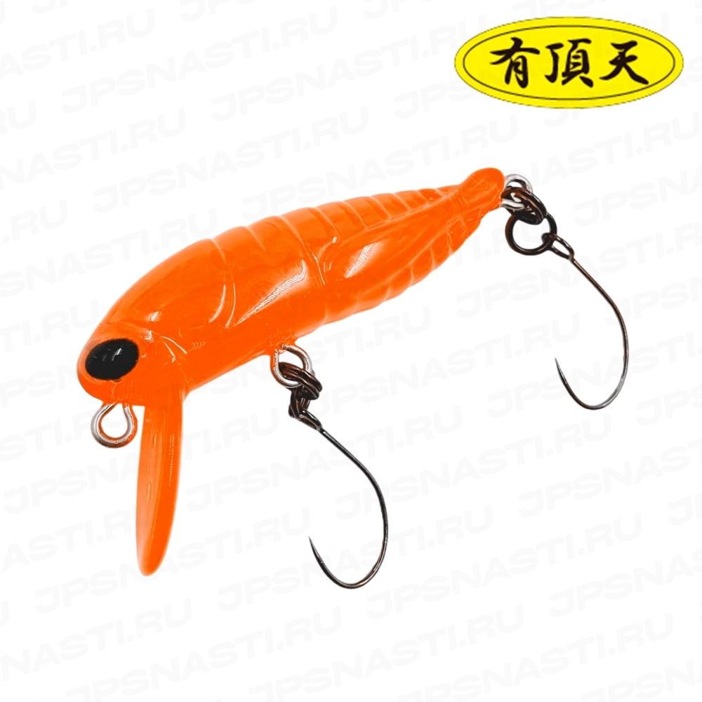 Воблер Tackle House Elfin Cicada F, 2.6 г, #Oraora Orange (Uchoten Oricolor)