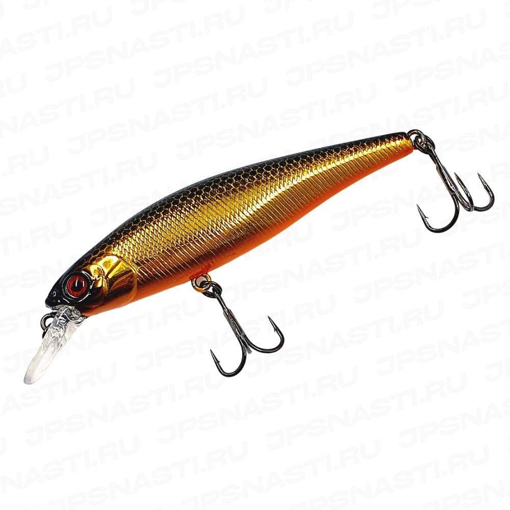 Воблер Jackall Squad Minnow 80, 9.7 г, hl gold black