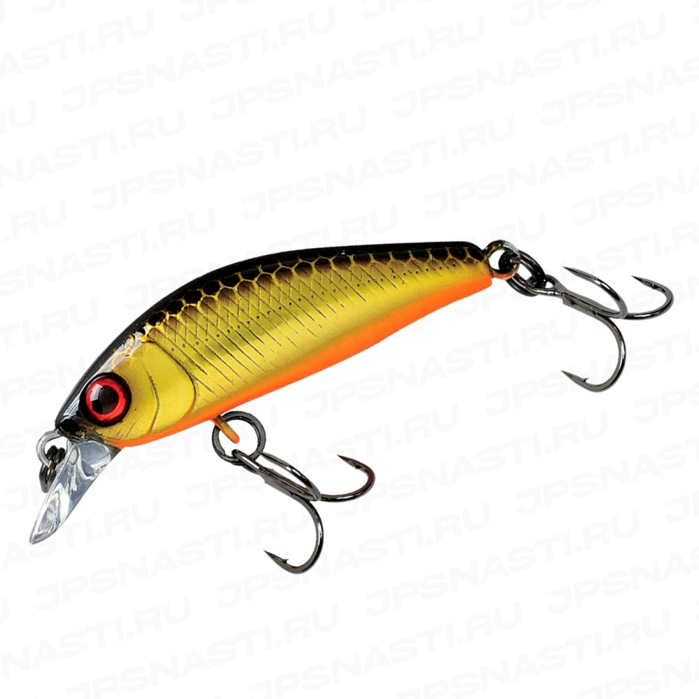 Воблер Jackall Chubby Minnow 35, 2.3 г, hl gold black