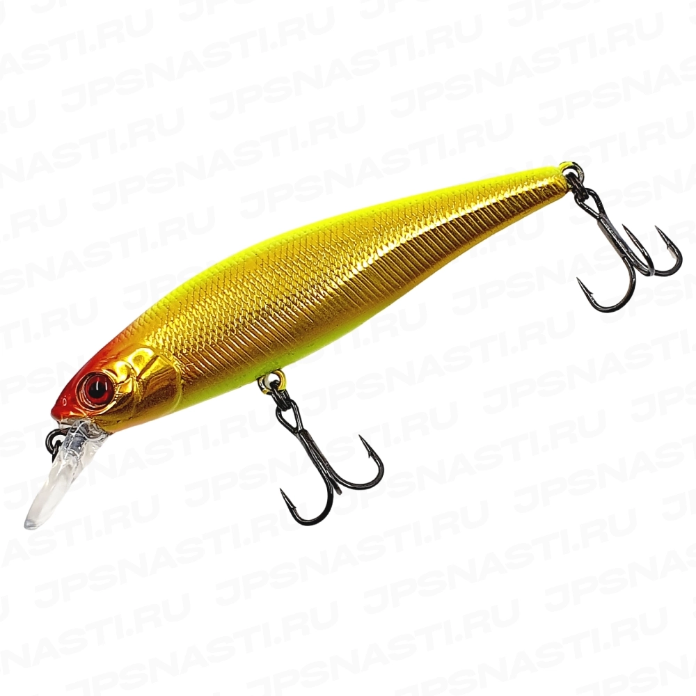 Воблер Jackall Squad Minnow 80, 9.7 г, gold chart