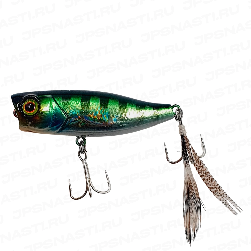 Воблер Jackall Chubby Popper 42, 3.3 г, hl blue gill