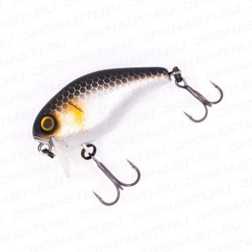 Воблер Jackall Chubby 38 SSR, 4.2 г, #uv mat silver & black