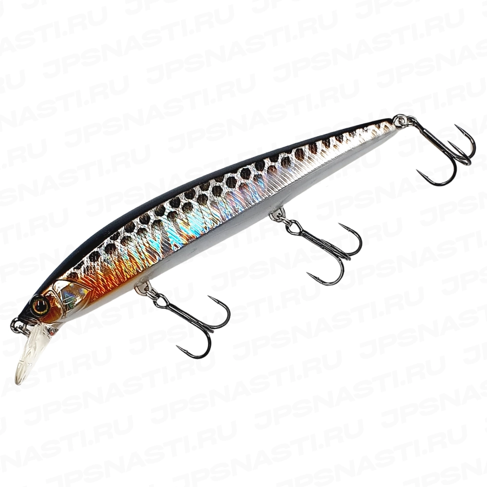 Воблер Jackall Rerange 110 SP, 14.8 гр, hl silver black