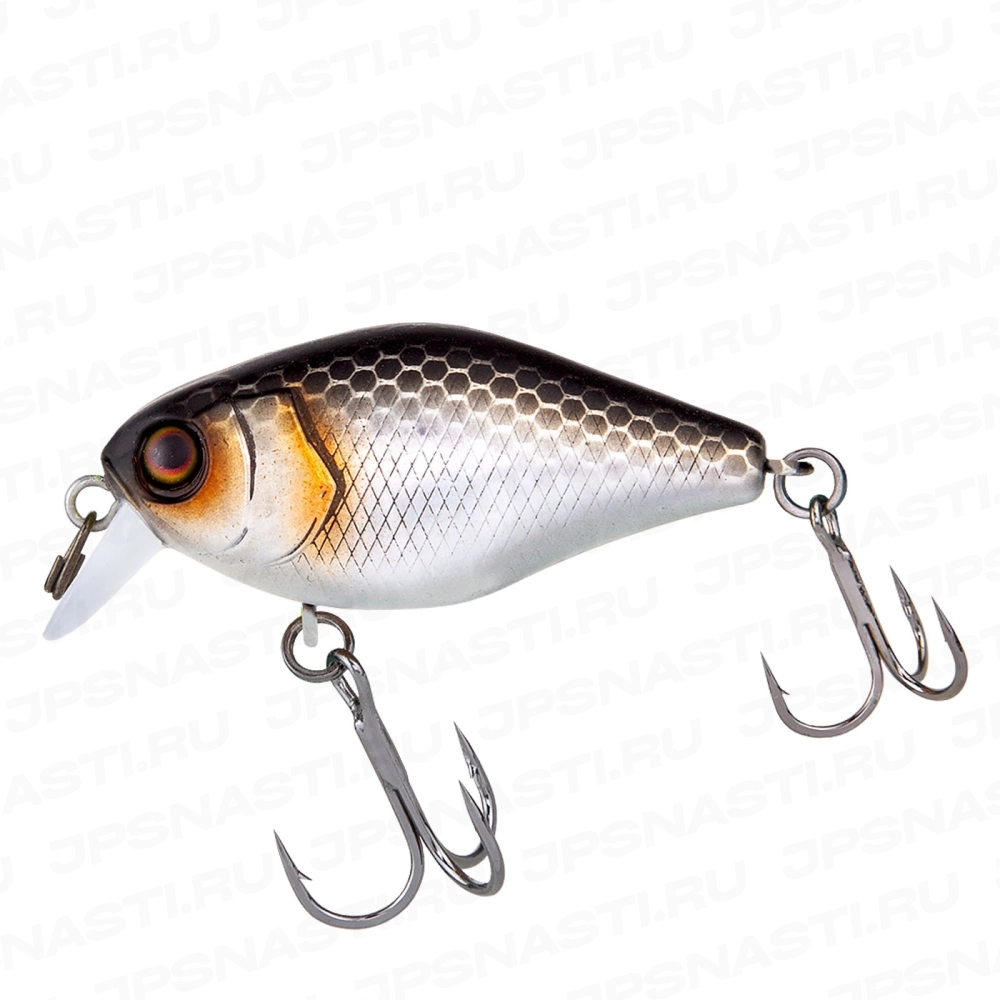 Воблер Jackall Chubby 41 SR, 5.5 г, #uv mat silver black