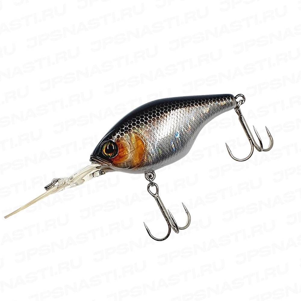 Воблер Jackall Gillcra 60, 12.2 г, HL Silver Black