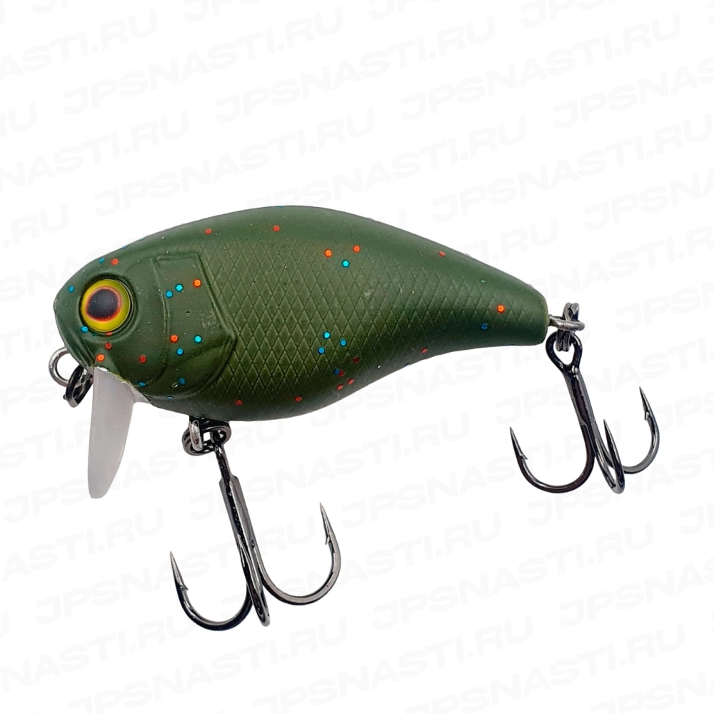 Воблер Jackall Chubby 41 SSR Silent, 5.5 г, #mat glitter olive