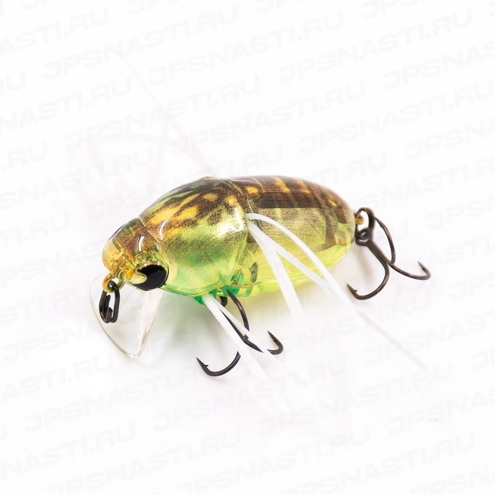 Воблер Jackall Chubby Bug 35, 3.7 г, #clear lime kogane