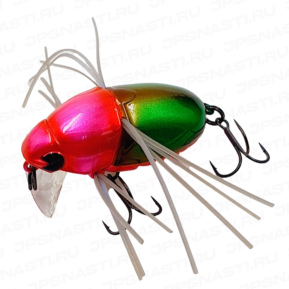 Воблер Jackall Chubby Bug 35, 3.7 г, #uv green ground beetle