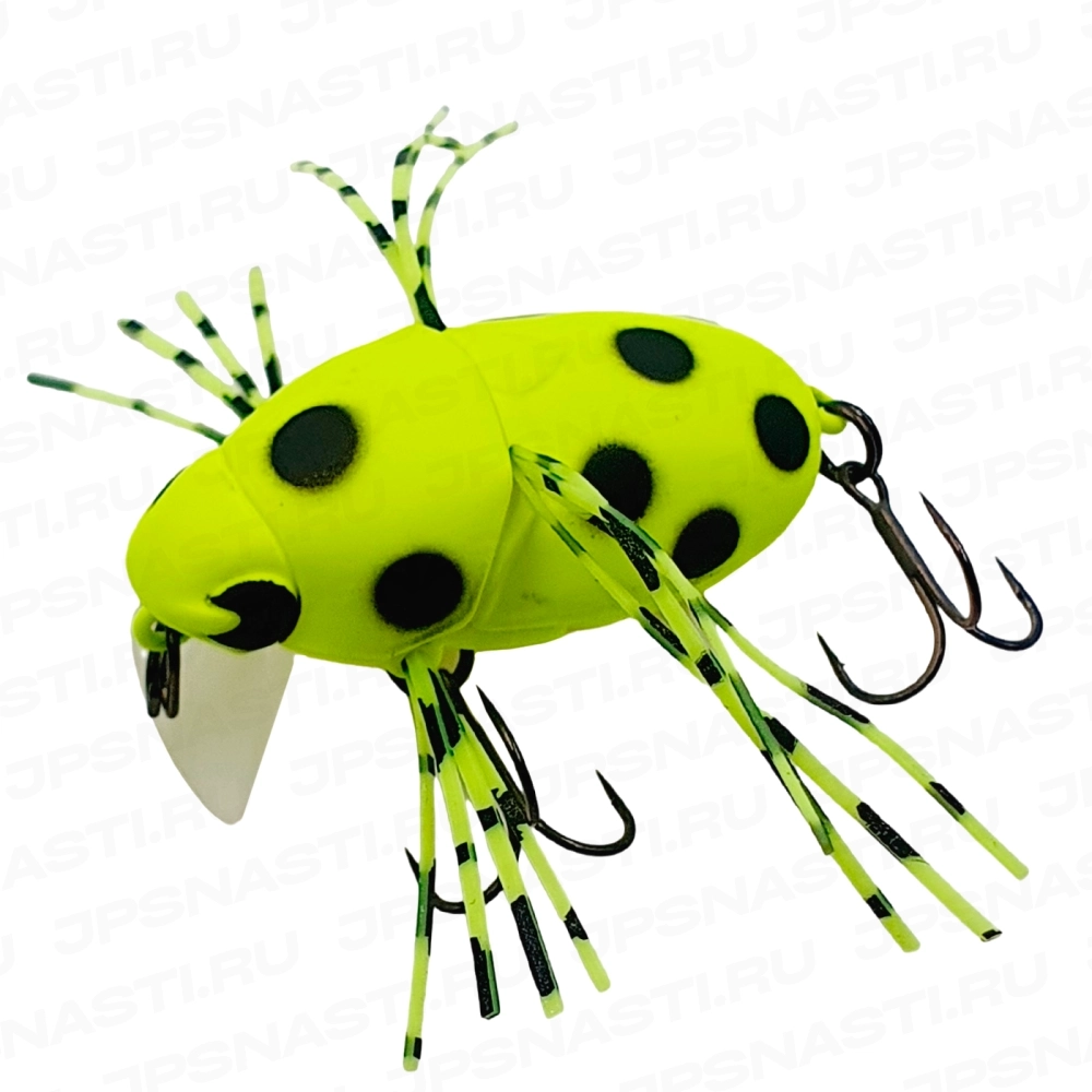 Воблер Jackall Chubby Bug 35, 3.7 г, #mat chart lady bird