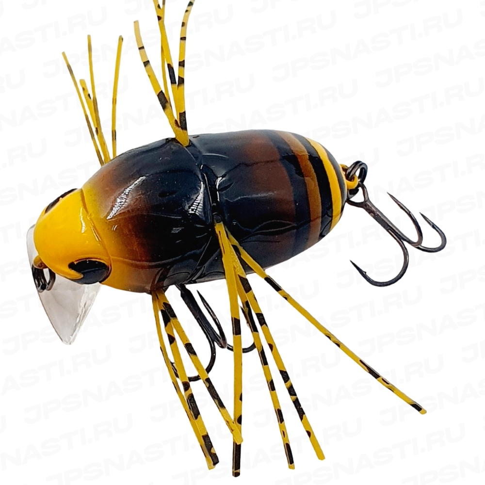 Воблер Jackall Chubby Bug 35, 3.7 г, #dokunashi suzumebachi