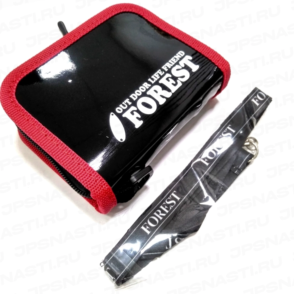 Кошелек для приманок Forest 2016 Lure Case, S, black glossy