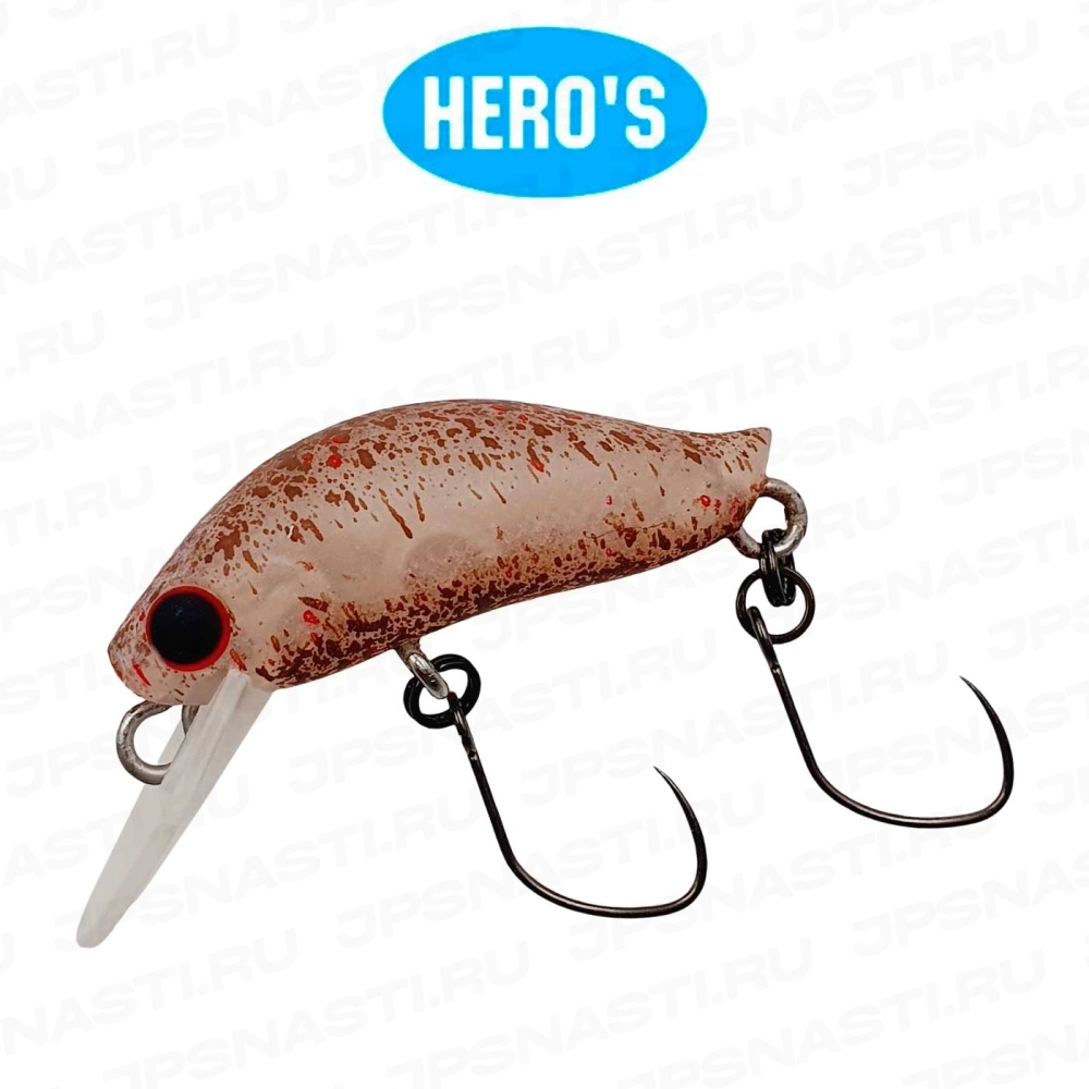 Воблер DaySprout Pico Eagle Player F G2, 1.6 г, #Banzai Red Glow (Hero's Oricolor)