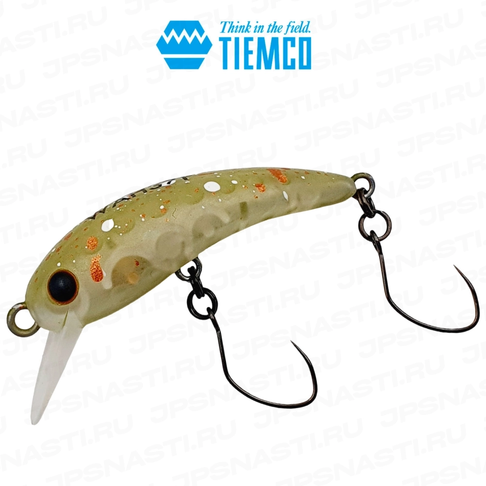 Воблер Lucky Craft x Rodio Craft Wah 37F, 2.3 г, #Green Glow Olive (Tiemco Oricolor)