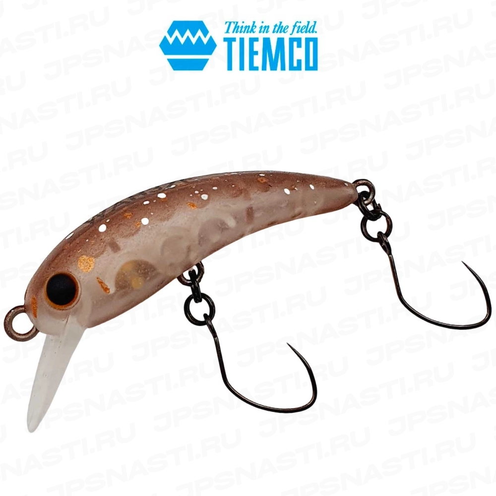 Воблер Lucky Craft x Rodio Craft Wah 37F, 2.3 г, #Red Glow Brown (Tiemco Oricolor)