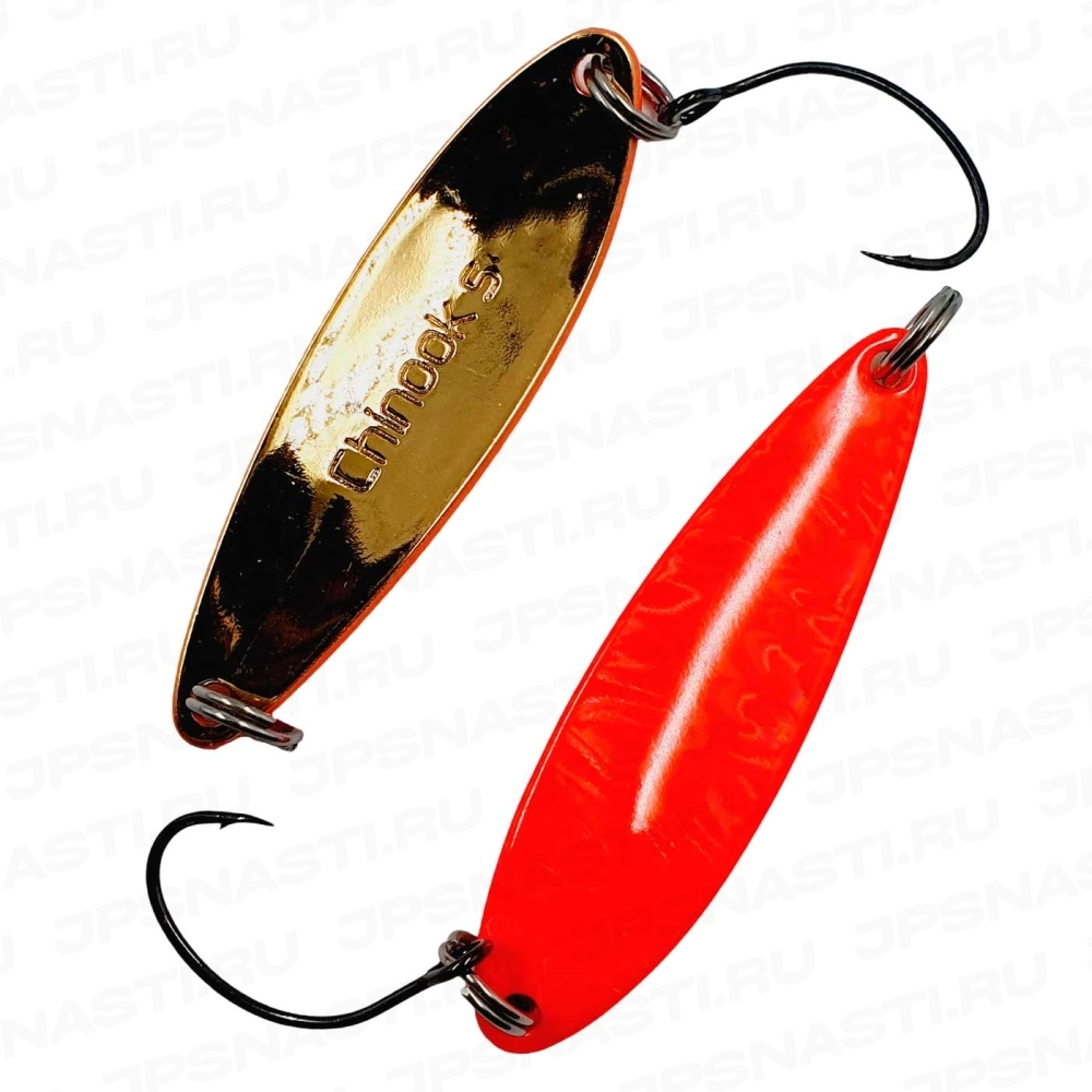 Колеблющаяся блесна Daiwa Laser Chinook S, 10 г, Orange