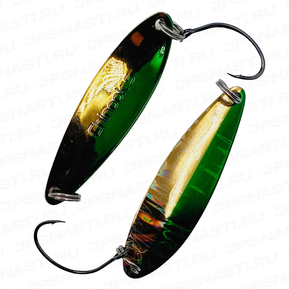 Колеблющаяся блесна Daiwa Laser Chinook S, 7 г, W-GG