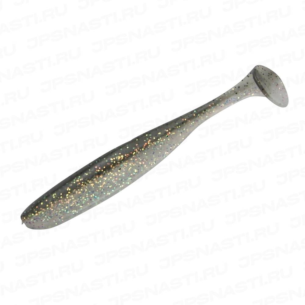 Силиконовые приманки Keitech Easy Shiner, 4 inch, #410 Crystal Shad