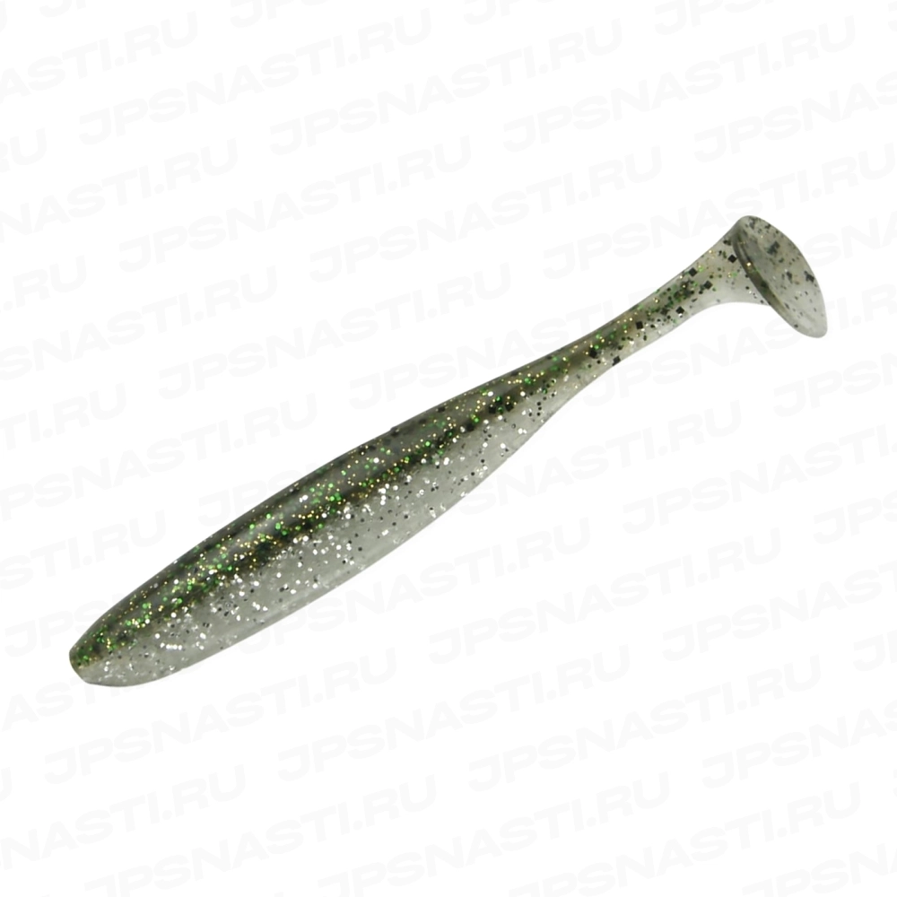 Силиконовые приманки Keitech Easy Shiner, 3 inch, #416 Silver Flash Minnow