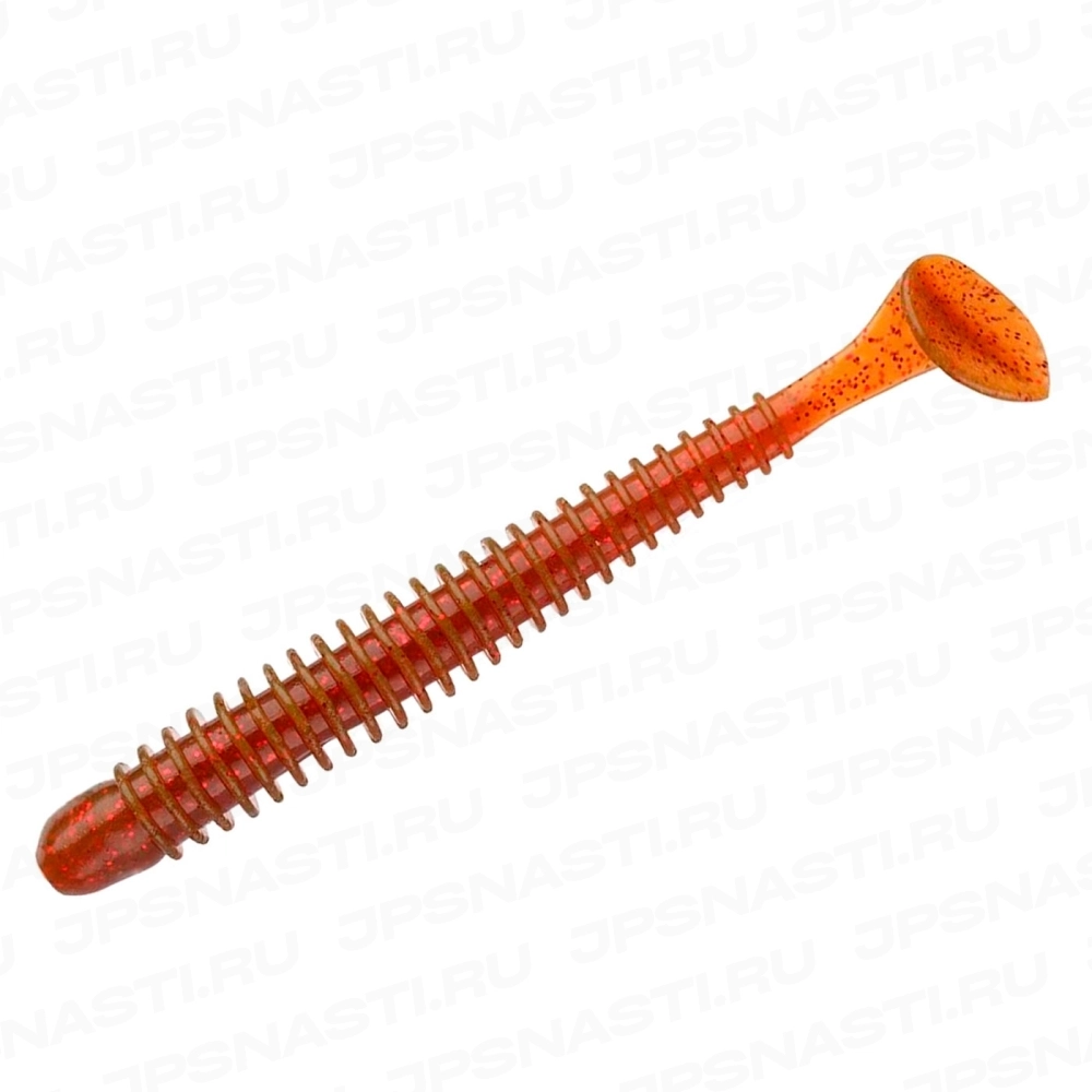 Силиконовые приманки Keitech Swing Impact, 2 inch, #PAL07 Motor Oil Red Flake