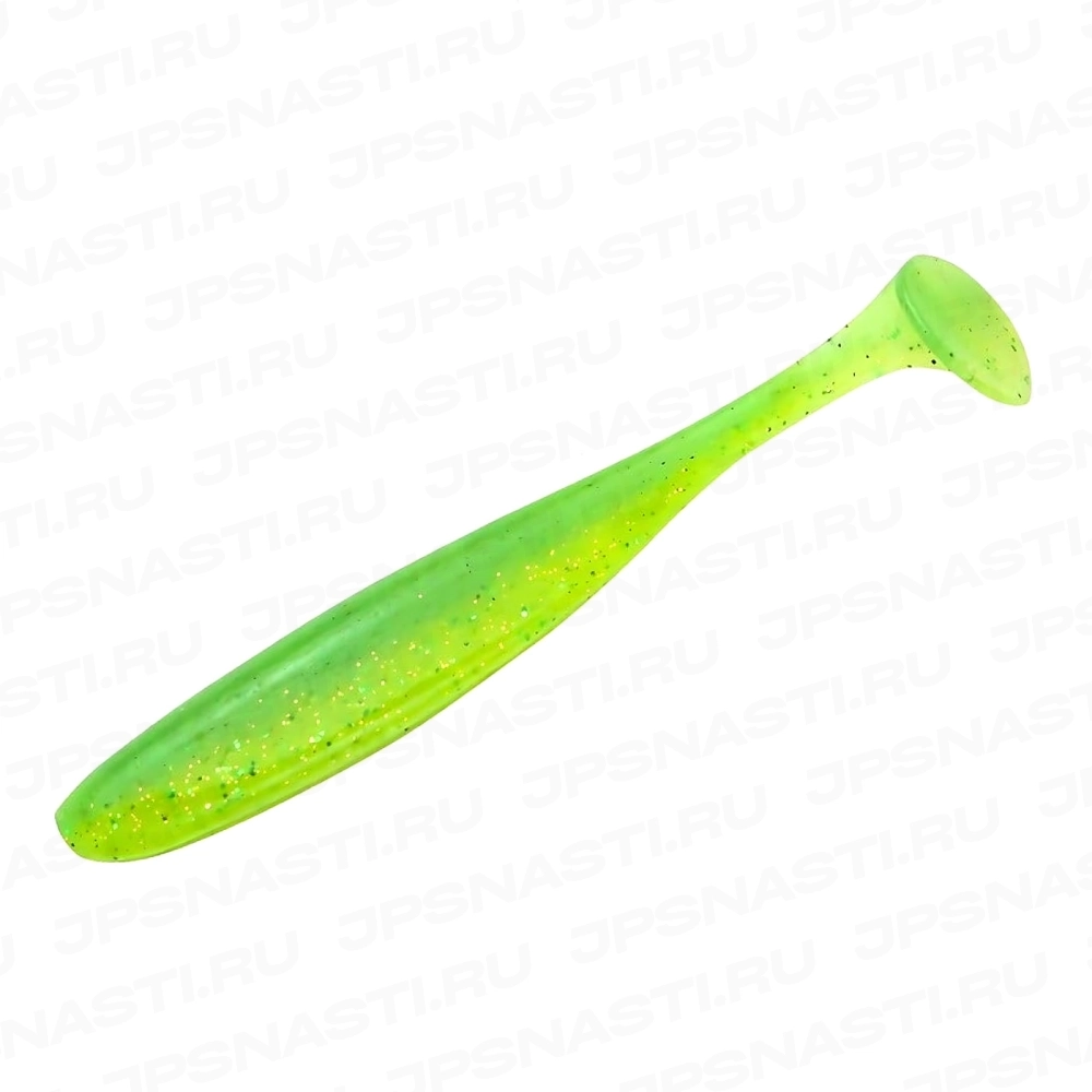 Силиконовые приманки Keitech Easy Shiner, 4.5 inch, #424 Lime Chartreuse