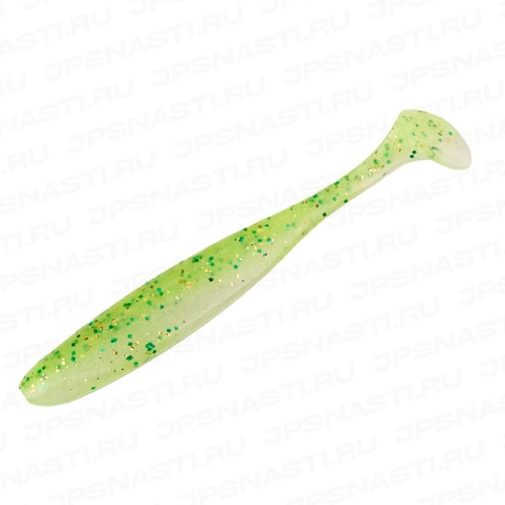 Силиконовые приманки Keitech Easy Shiner, 4.5 inch, PAL #02 Lime Chart Shad