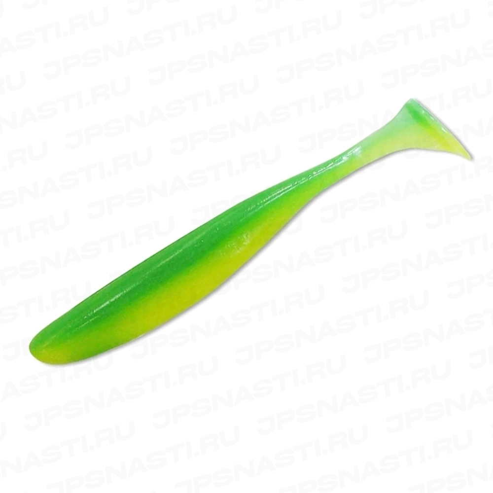 Силиконовые приманки Keitech Easy Shiner, 4.5 inch, EA#11 Lime Chartreuse Glow