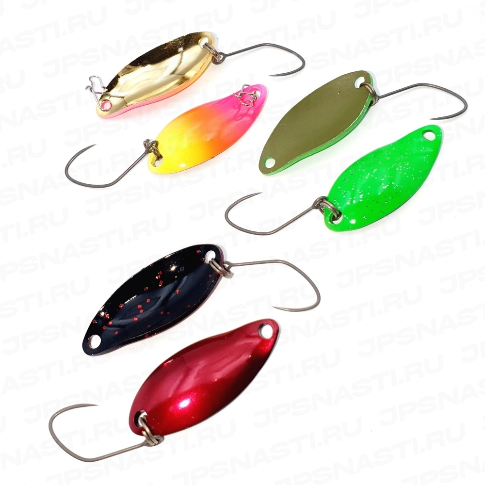 Набор колеблющихся блесен Angler`s Dream Bite Another Beginner's Luck, ABL 2.2 г, VNA-3