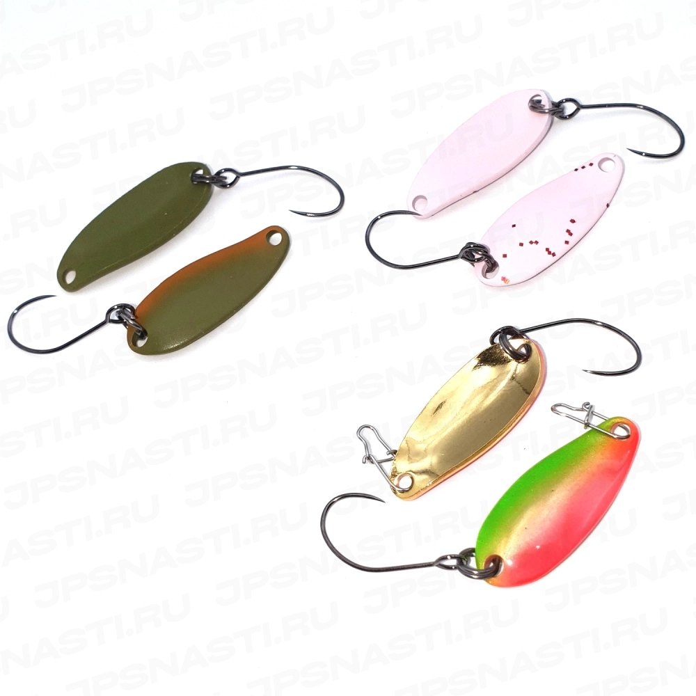 Набор колеблющихся блесен Angler`s Dream Bite Another Beginner's Luck, ABL 1.4 г, ABL-2