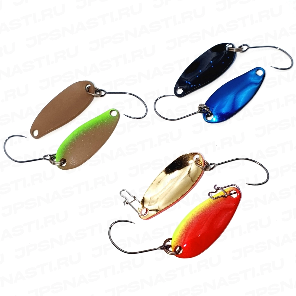 Набор колеблющихся блесен Angler`s Dream Bite Another Beginner's Luck, ABL 1.4 г, VNA-1