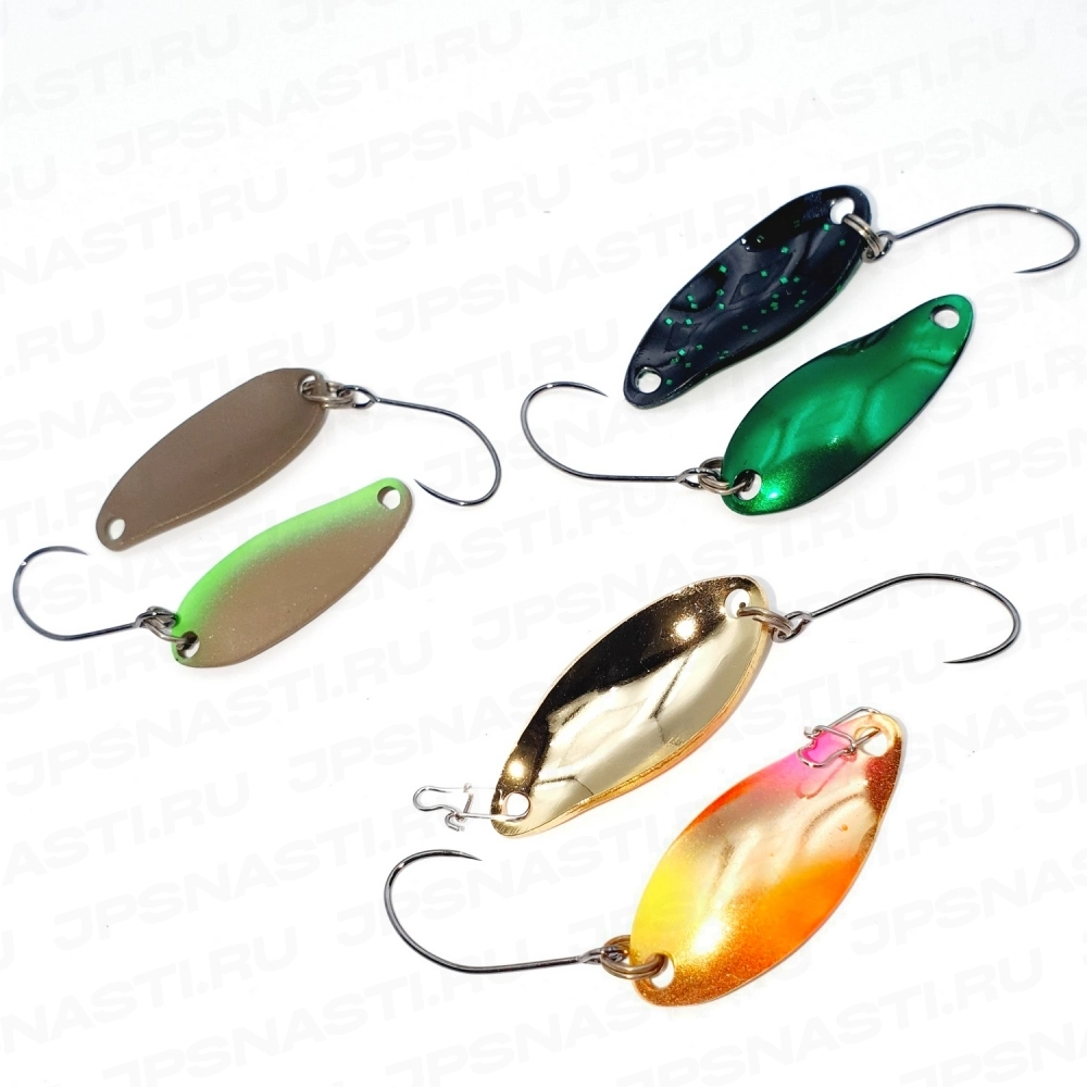 Набор колеблющихся блесен Angler`s Dream Bite Beginner's Luck Mix, Mix-6