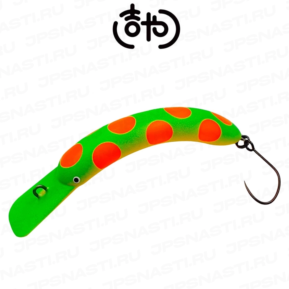 Воблер Kokonoe Coconyoro Injection 45F, 2.5 г, #Caterpillar Orange (Kitiya Oricolor)