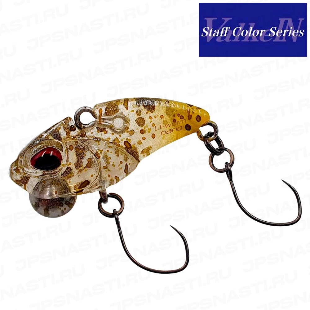 Виб ValkeIN Li-Worm Nano, 2.3 гр, C192 (Red Glow) Staff Color Series