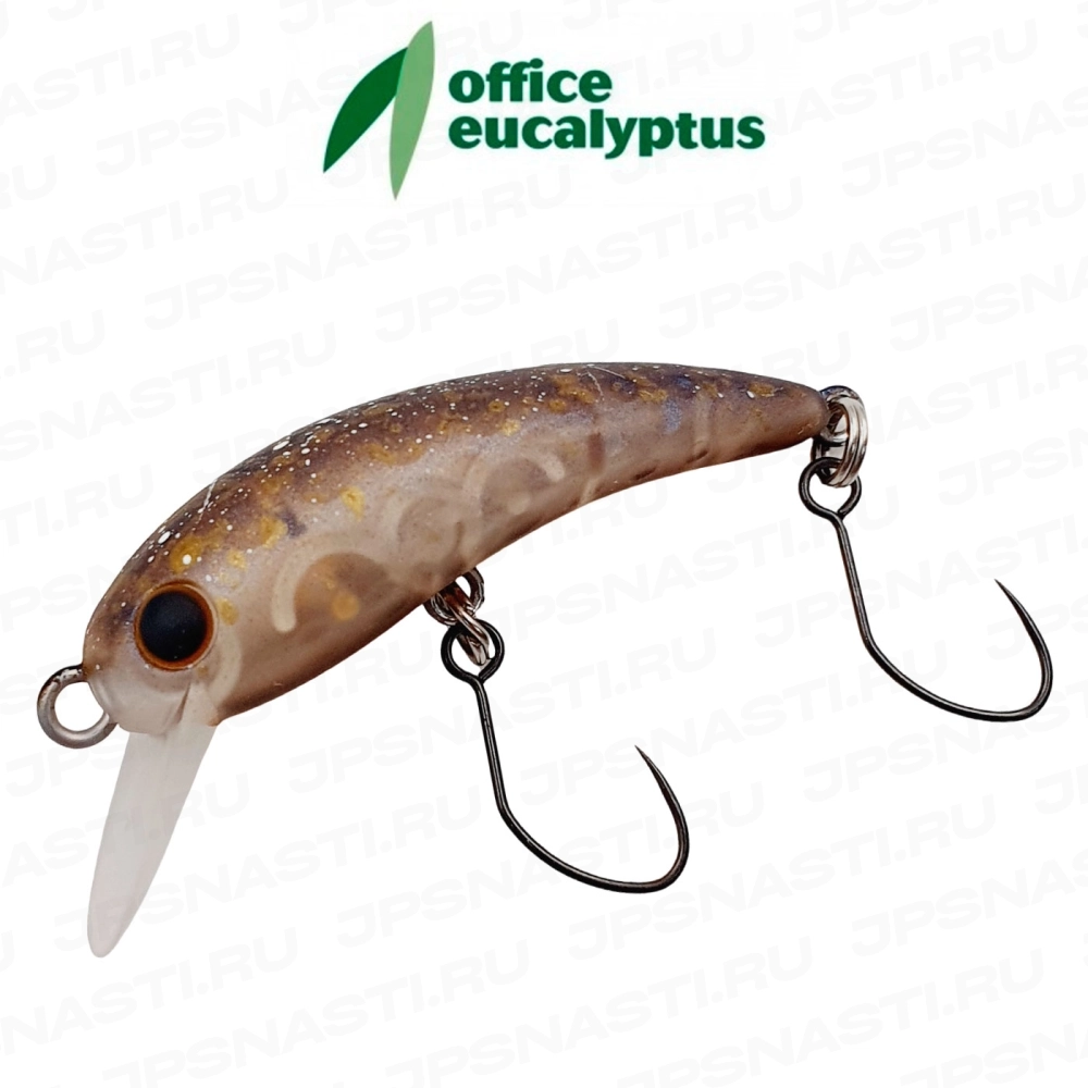 Воблер Lucky Craft x Office Eucalyptus Wah 37F, 2.3 г, #M UV (Office Eucalyptus Color)