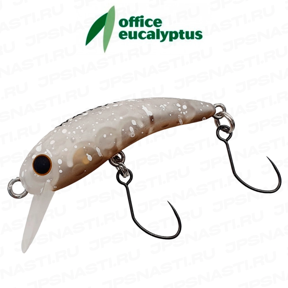 Воблер Lucky Craft x Office Eucalyptus Wah 37F, 2.3 г, #King K (Office Eucalyptus Color)