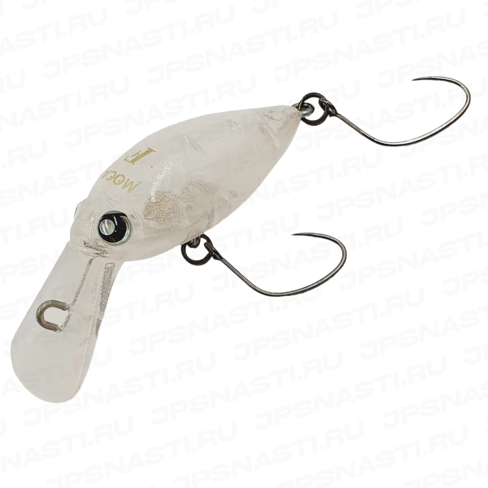 Воблер Rodio Craft Moca 2 Hooks DR F, 1.9 г, #02 K.F III Red Glow