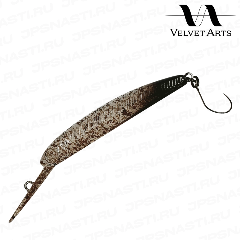 Воблер VELVET ARTS x HMKL Zagger 50 HF, 1.3 г, #64 Clear Silver