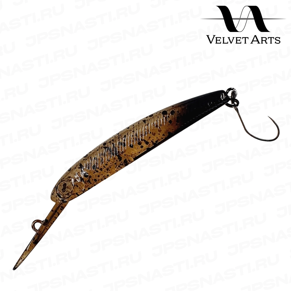 Воблер VELVET ARTS x HMKL Zagger 50 HF, 1.3 г, #65 Clear Copper