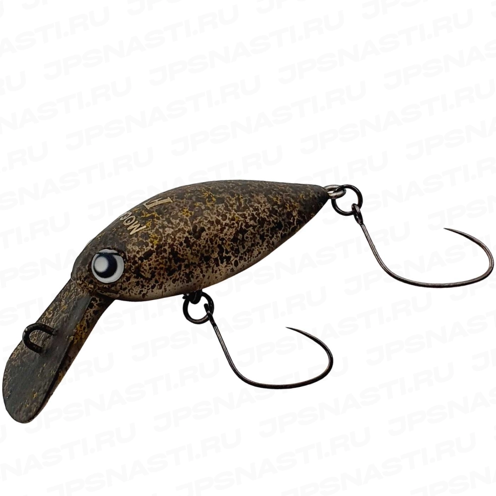 Воблер Rodio Craft Moca 2 Hooks DR F, 1.9 г, #38 Focus Olive