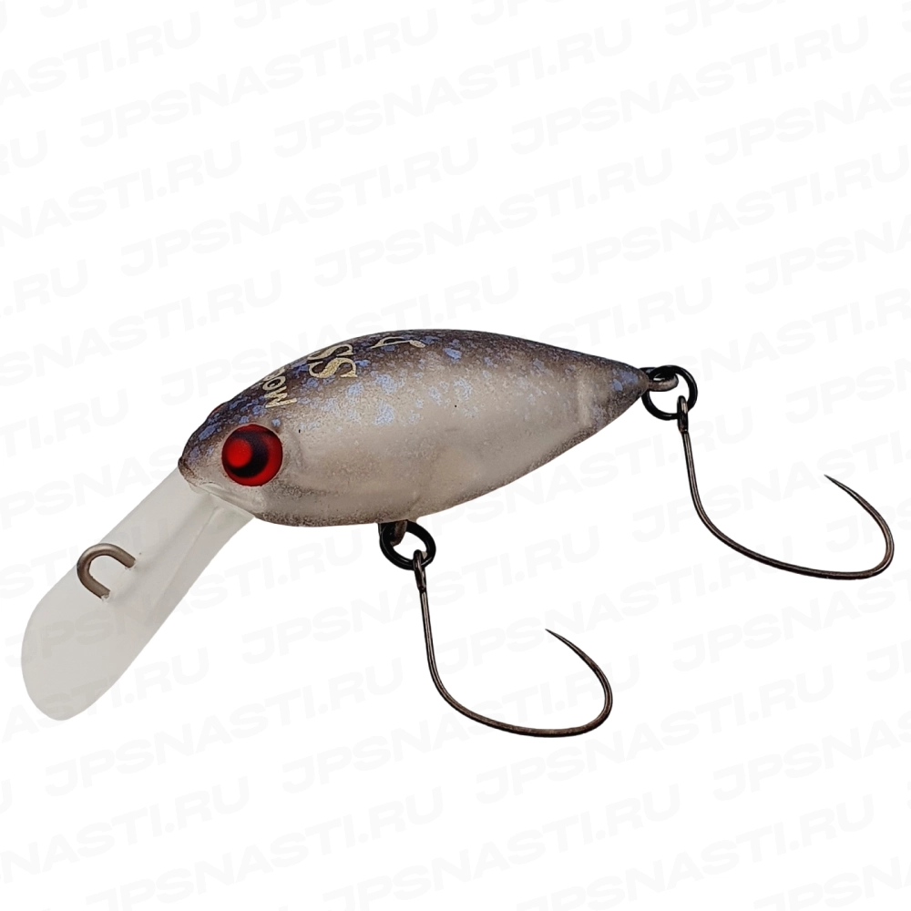 Воблер Rodio Craft Moca 2 Hooks DR SS (Rattle), 2.4 г, #37 Ratel