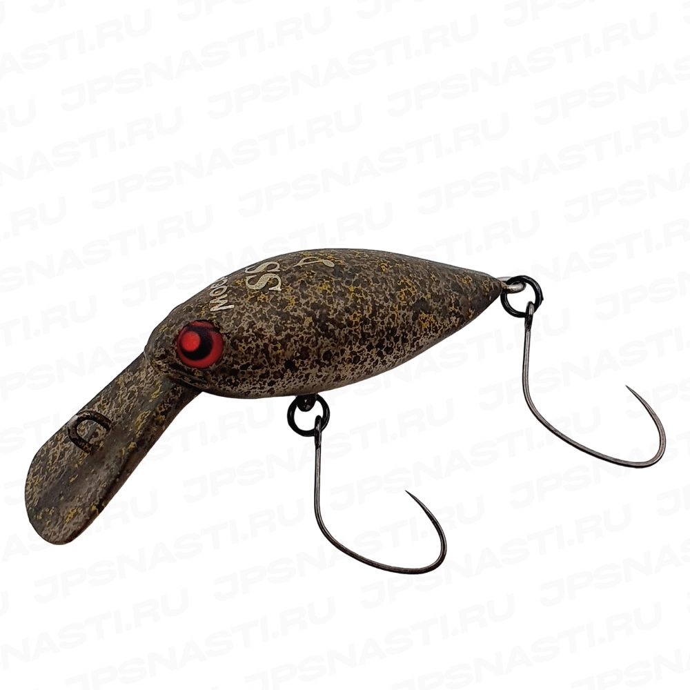 Воблер Rodio Craft Moca 2 Hooks DR SS (Rattle), 2.4 г, #38 Focus