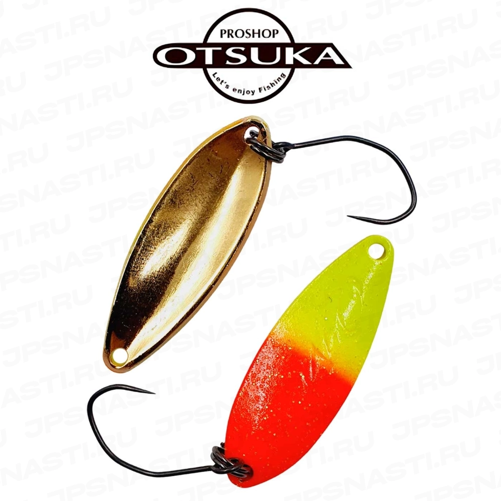 Колеблющаяся блесна Rodio Craft QM, 1.8 гр, F.S01 (Otsuka Oricolor)