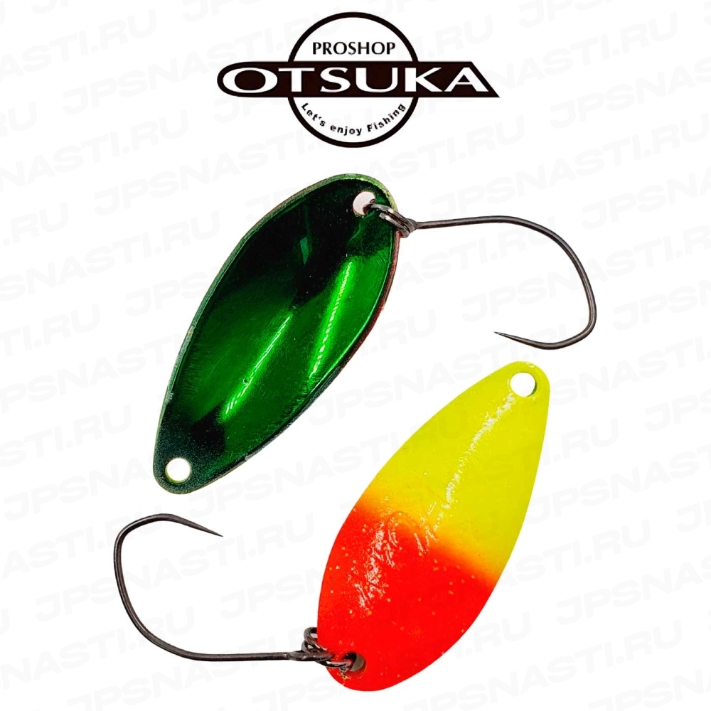 Колеблющаяся блесна Rodio Craft Noa-B, 2.2 г, #F.S01 Glow SP Back (Otsuka Oricolor)