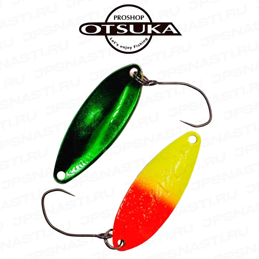 Колеблющаяся блесна Rodio Craft QM, 1.8 г, #F.S01 Glow SP Back (Otsuka Oricolor)