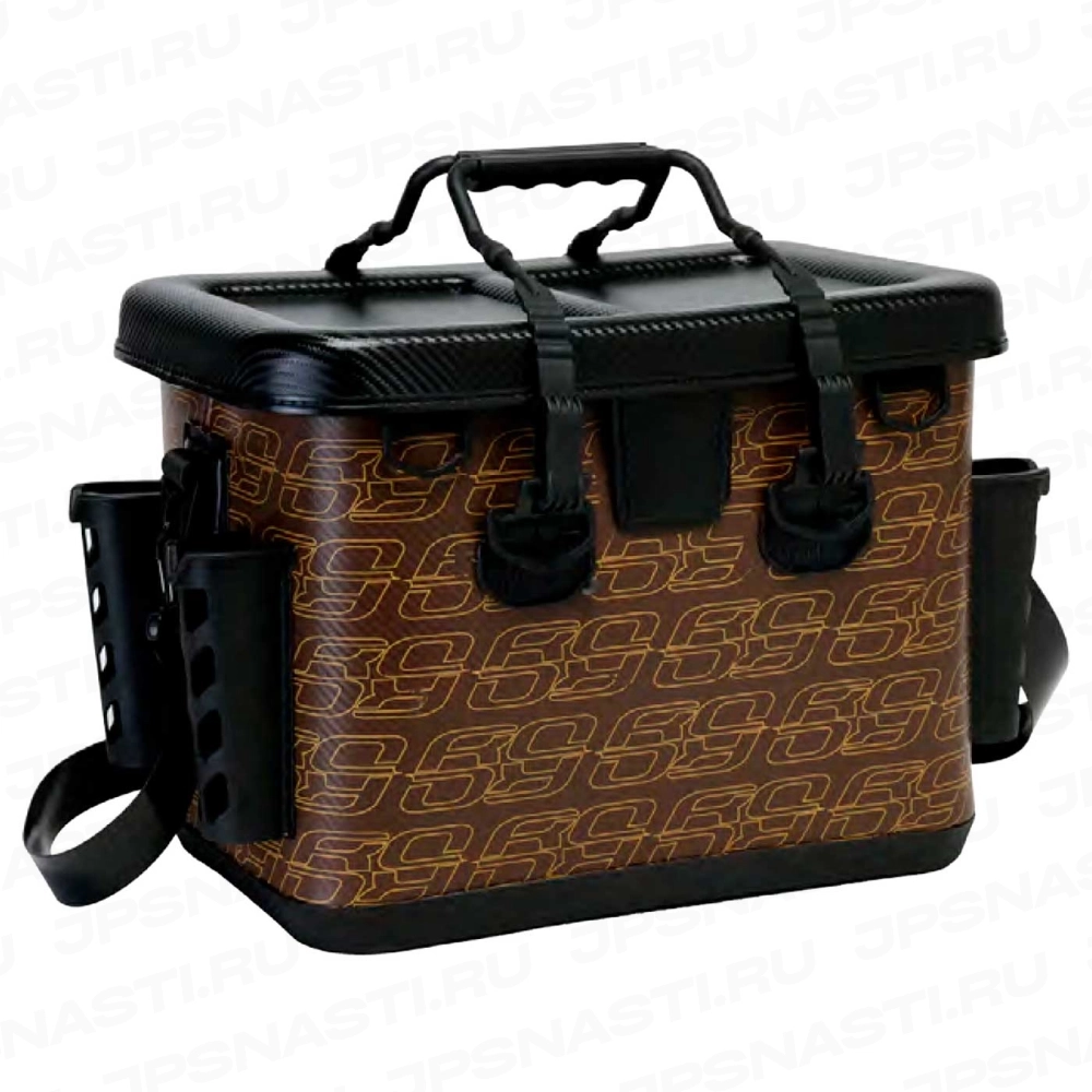 Сумка Rodio Craft RC Carbon Tackle Bag EHBR-40RC, 400x260x280 мм, #2025 Brown
