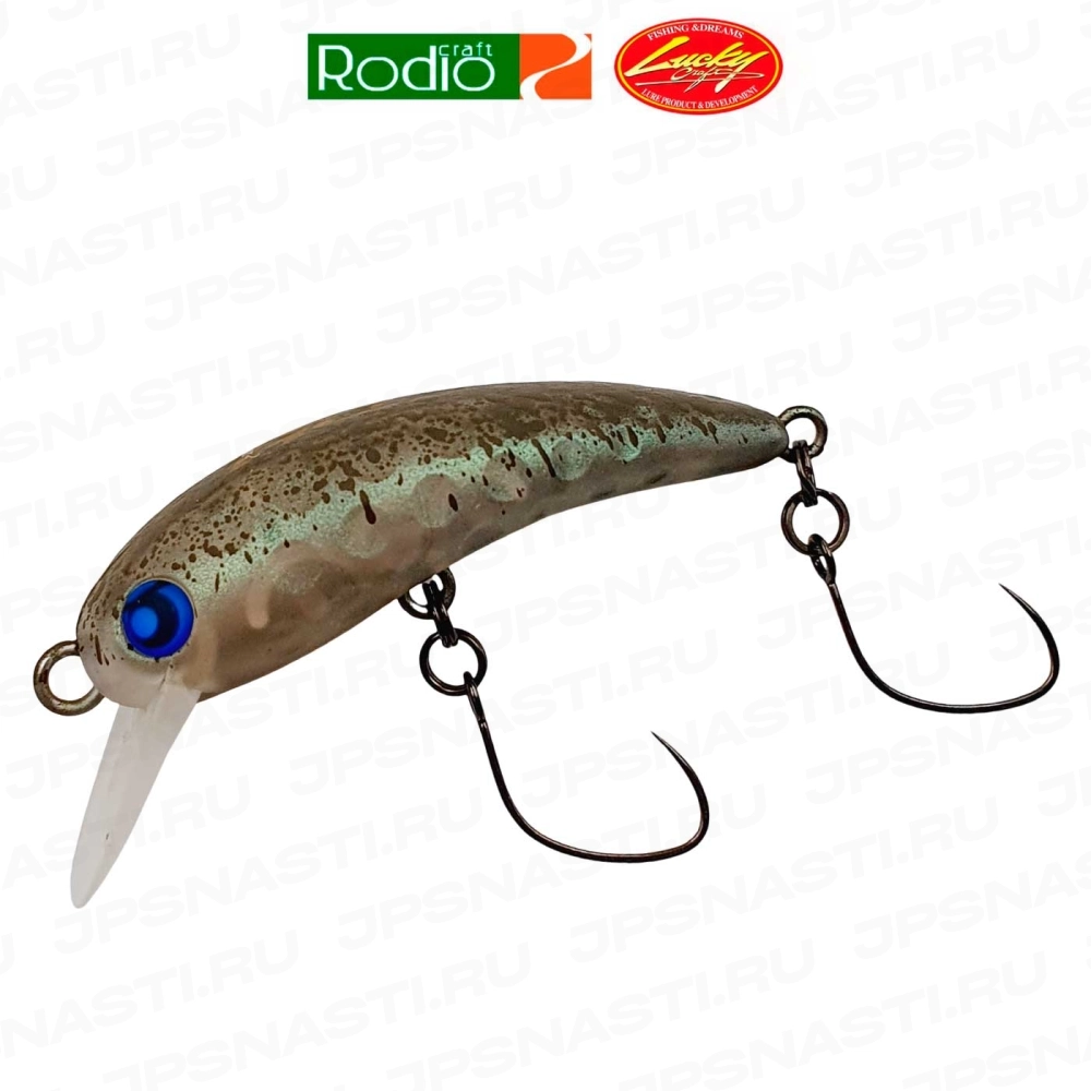 Воблер Lucky Craft x Rodio Craft Wah 37HF, 2 г, #25 Focus Bean