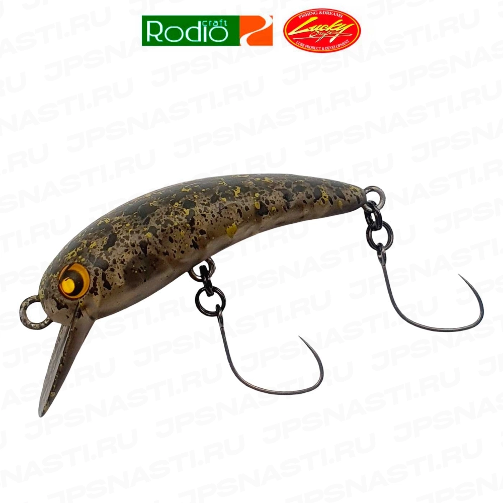 Воблер Lucky Craft x Rodio Craft Wah 37FII, 2.5 г, #23 Focus Olive