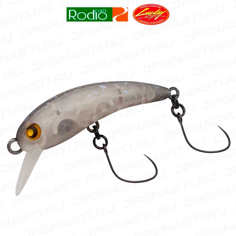 Воблер Lucky Craft x Rodio Craft Wah 37FII, 2.5 г, #24 Honey Badger