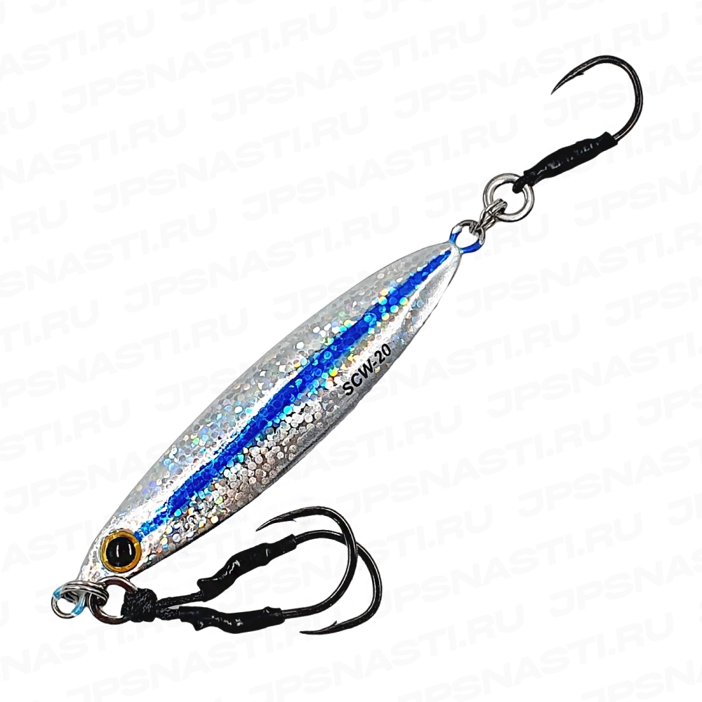 Пилькер Palms Slow Blatt Cast Wide, 20 г, SCW-20/RA-160