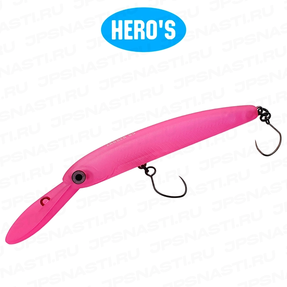 Воблер HMKL Zagger 65 F1, 3 г, #Carry Pink (Hero's Oricolor)