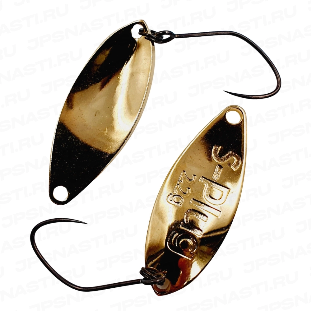 Колеблющаяся блесна ROB S-Plug, 2.2 г, 01 Gold